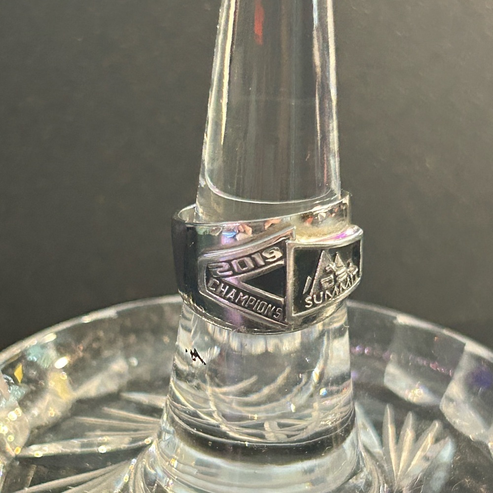 2019 D2 Summit Championship ring size 7.25